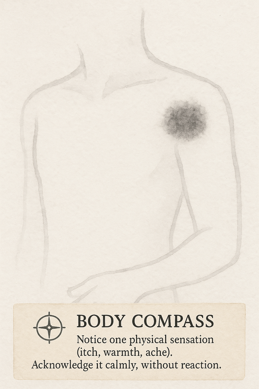 Acknowledge 1 Sensation Calmly Image