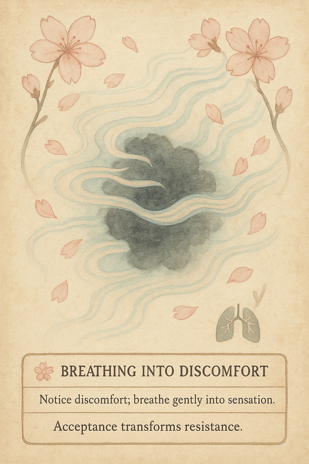 Acknowledge Discomfort, Breathe Into It Image