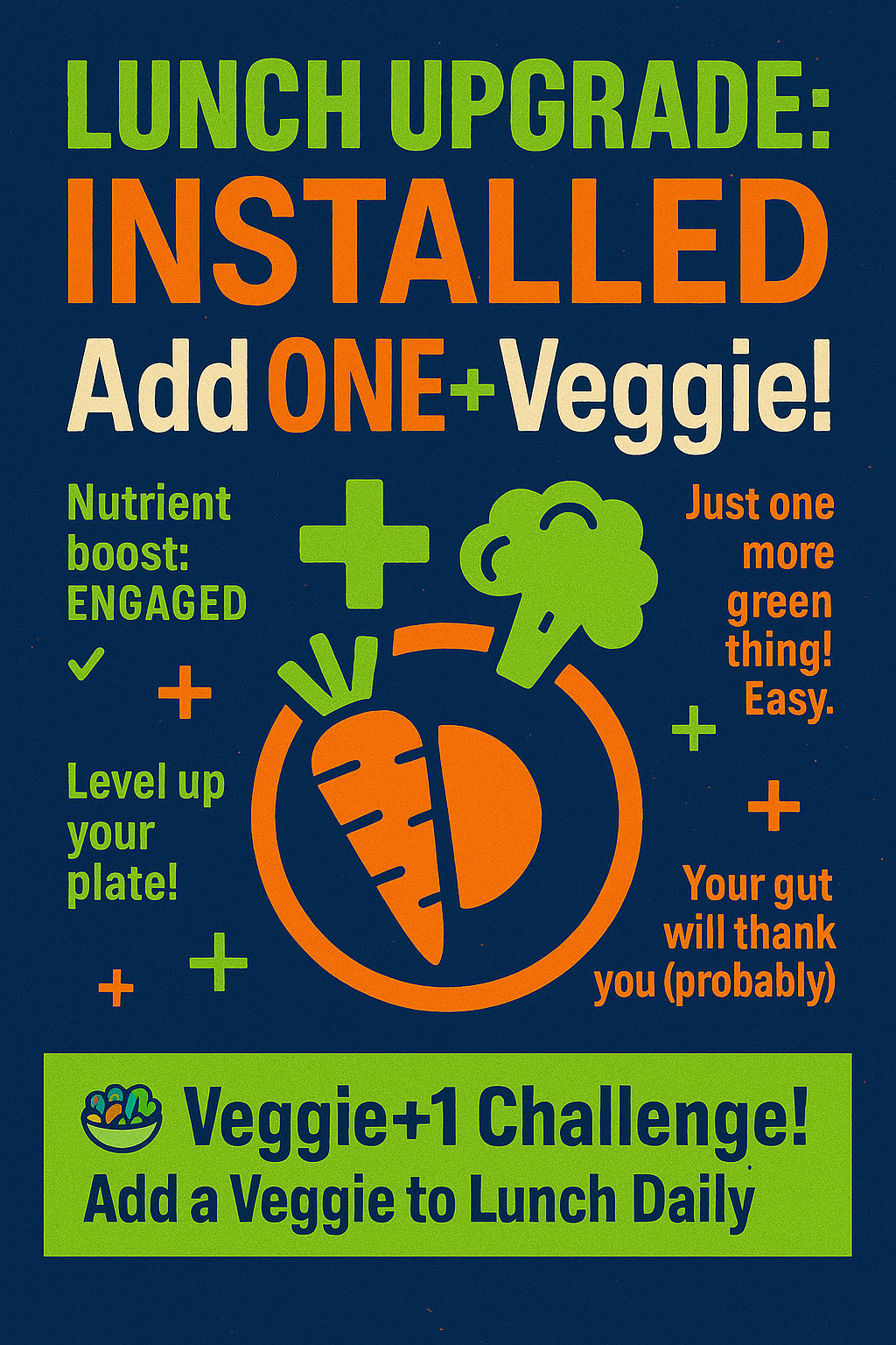 Add One Veggie Lunch Image