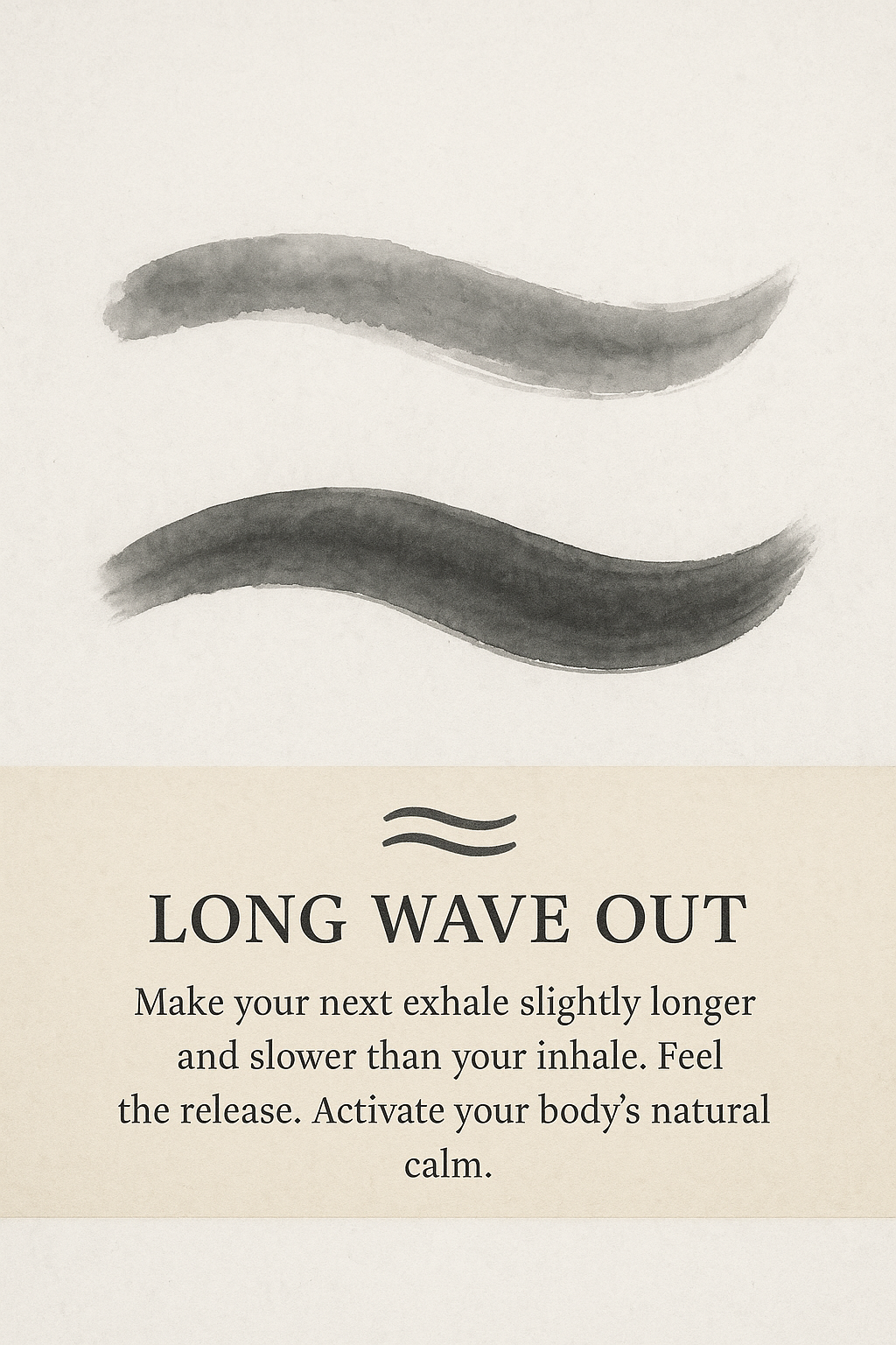 Breathe Out Longer Now Image