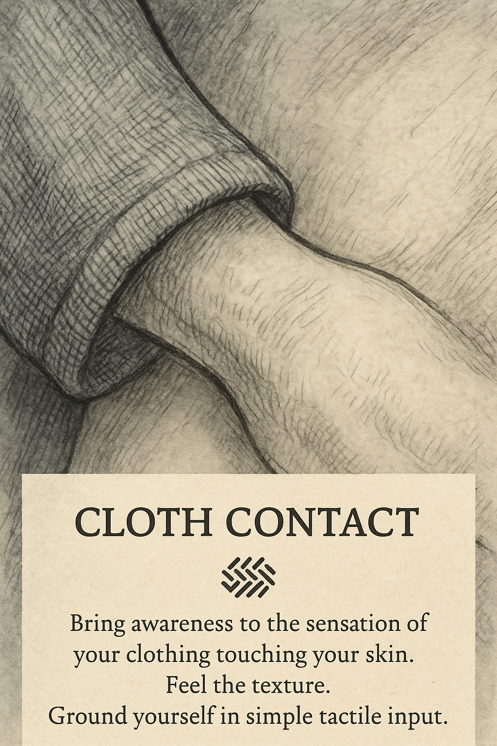 Feel Fabric on Skin Image