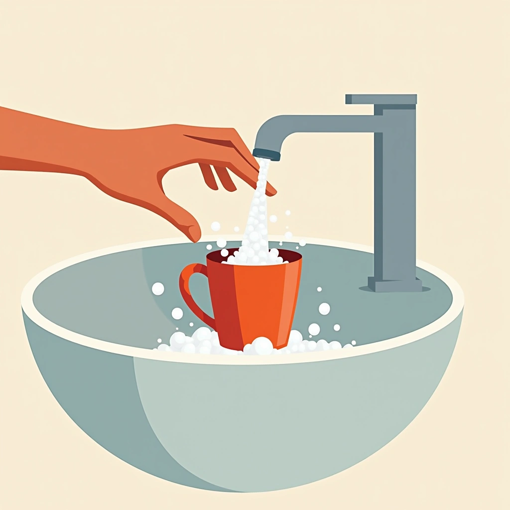 Practice Mindful Dishwashing Image