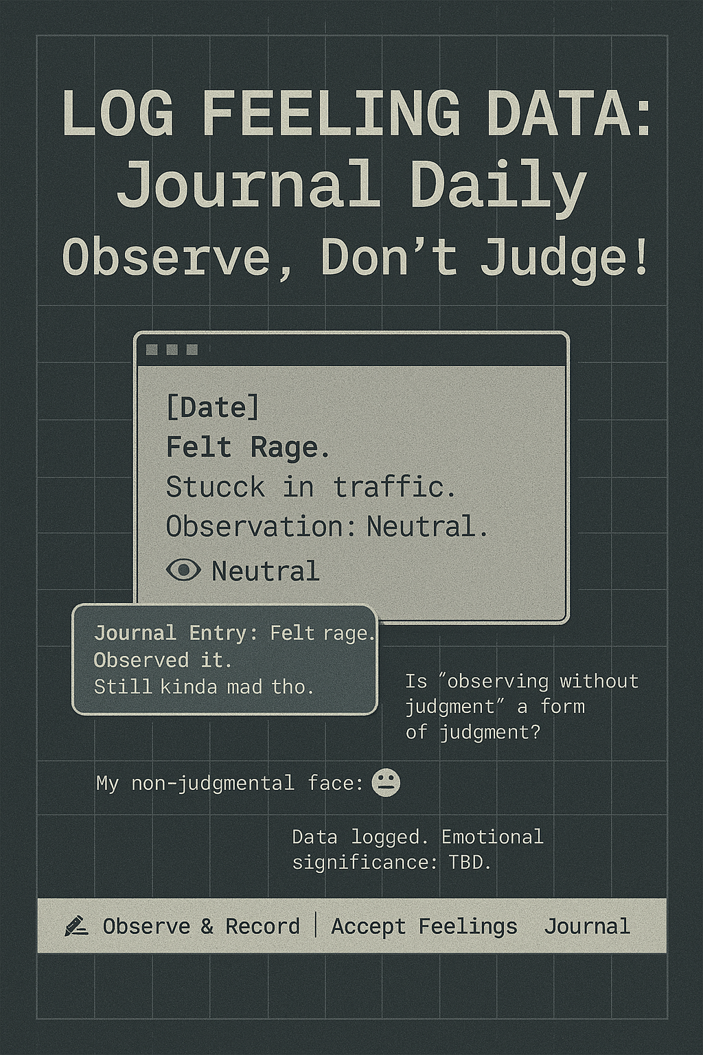 Journal Feeling Without Judgment Image