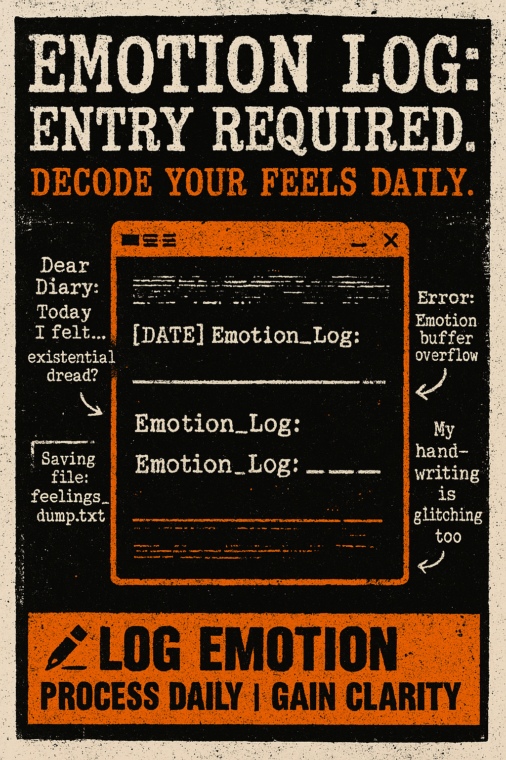 Journal One Emotion Each Day Image