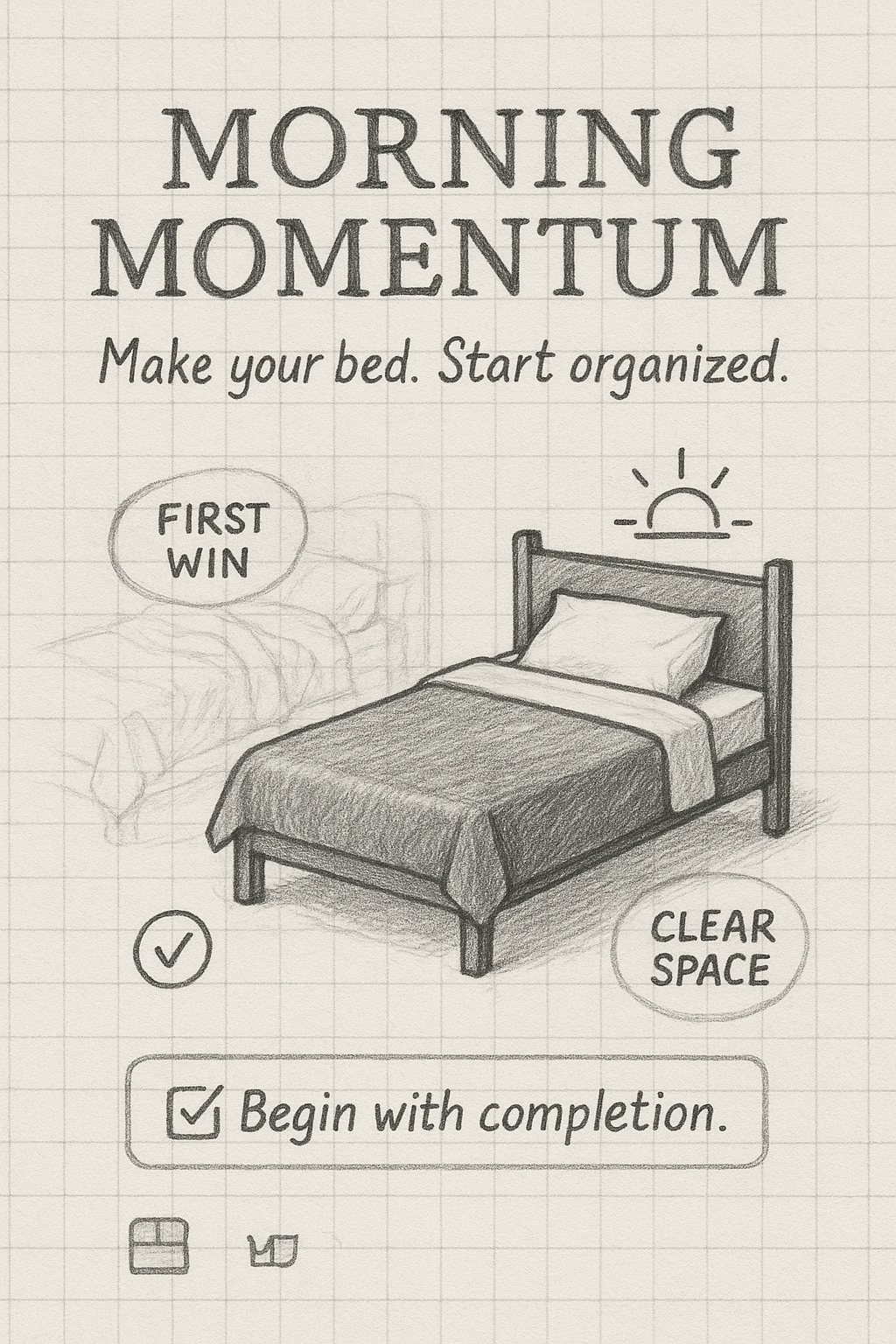 Make Your Bed Daily Image