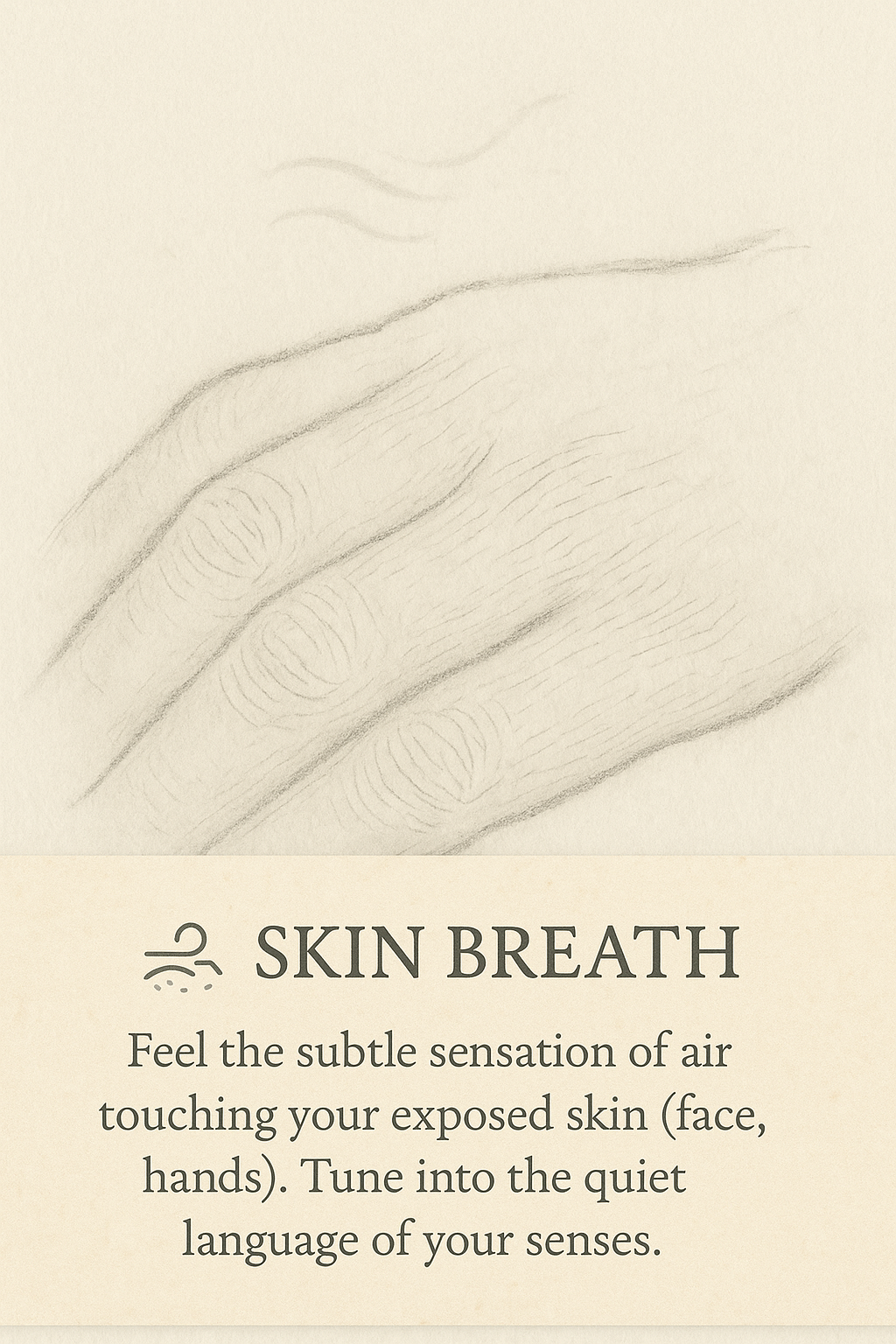 Notice Air on Skin Image