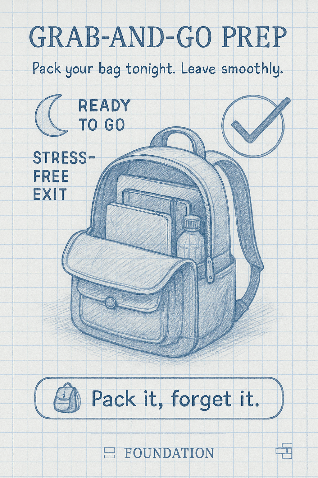 Pack Bag Night Before Image