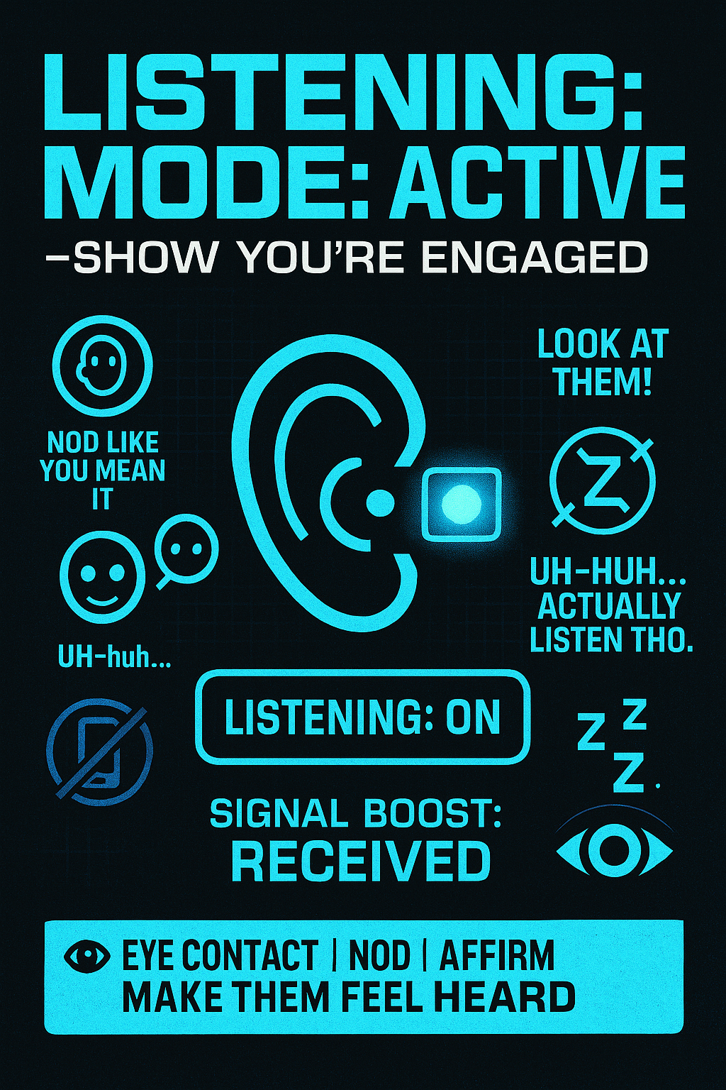 Practice Active Listening Cues Image