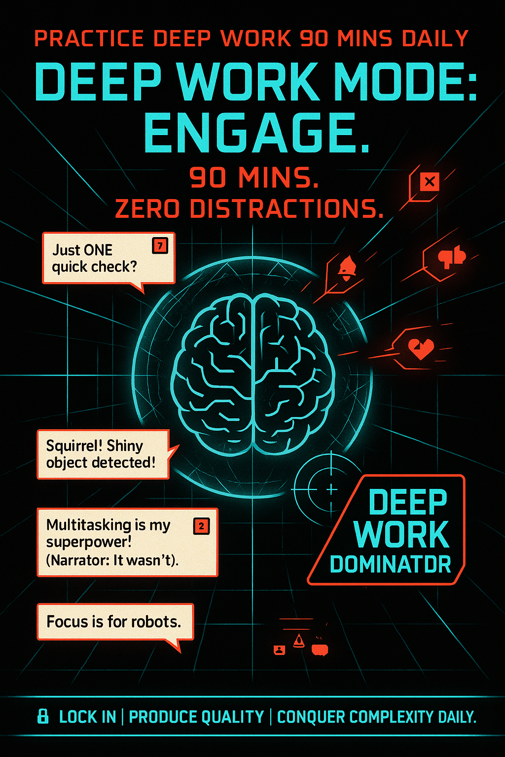 Practice Deep Work 90 Mins Daily Image