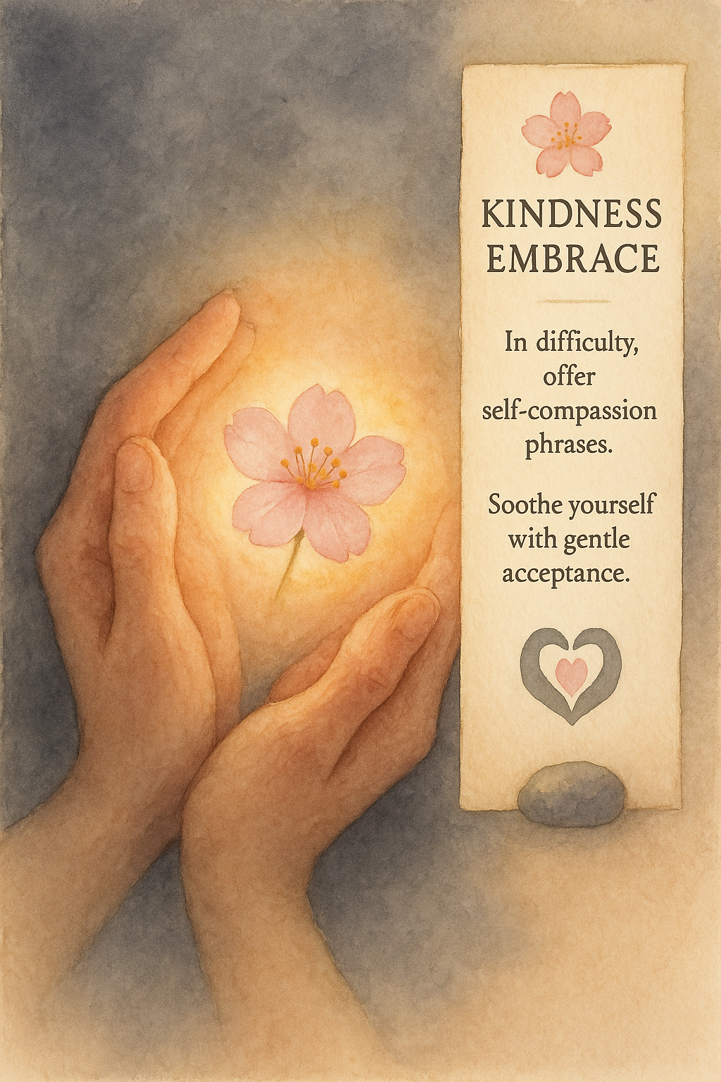 Practice Self-Compassion Break Phrase Image