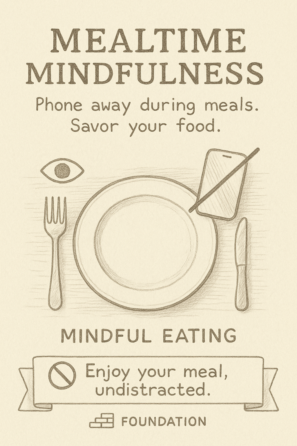 Put Phone Away During Meals Image