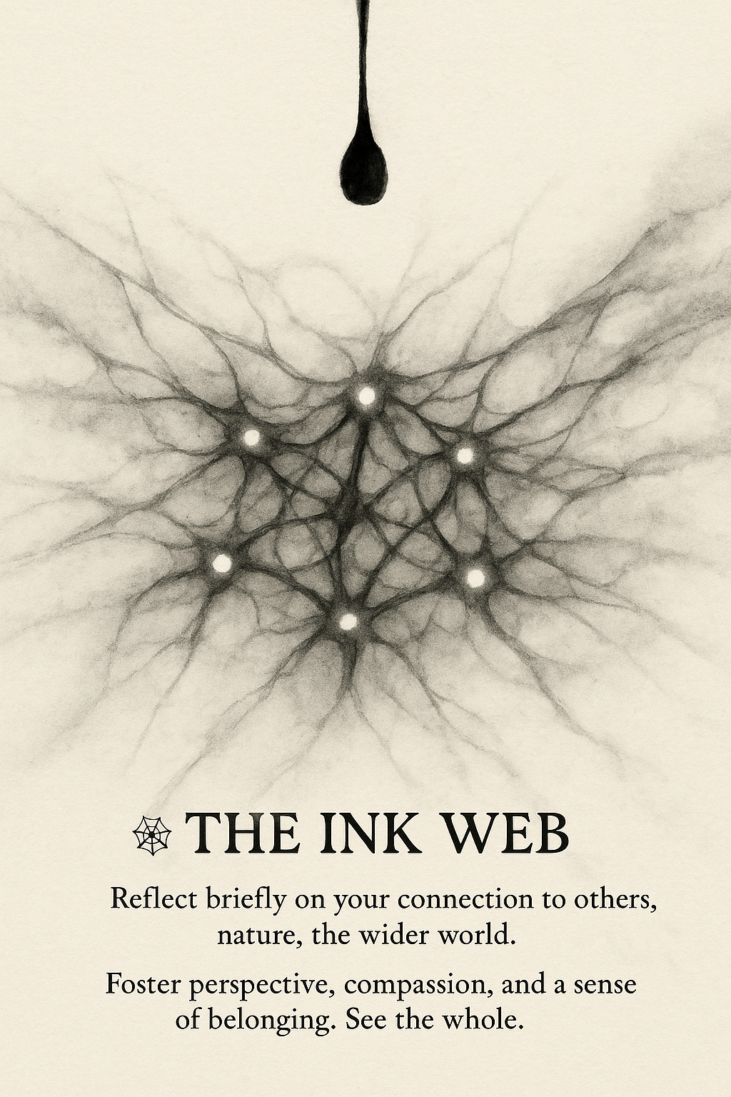 Recognize Interconnectedness Momentarily Calmly Image