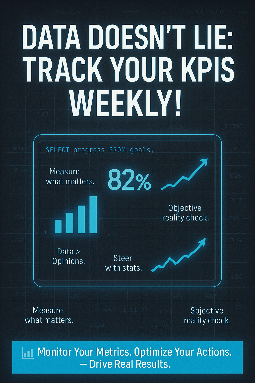 Track Key Performance Metrics Weekly Image