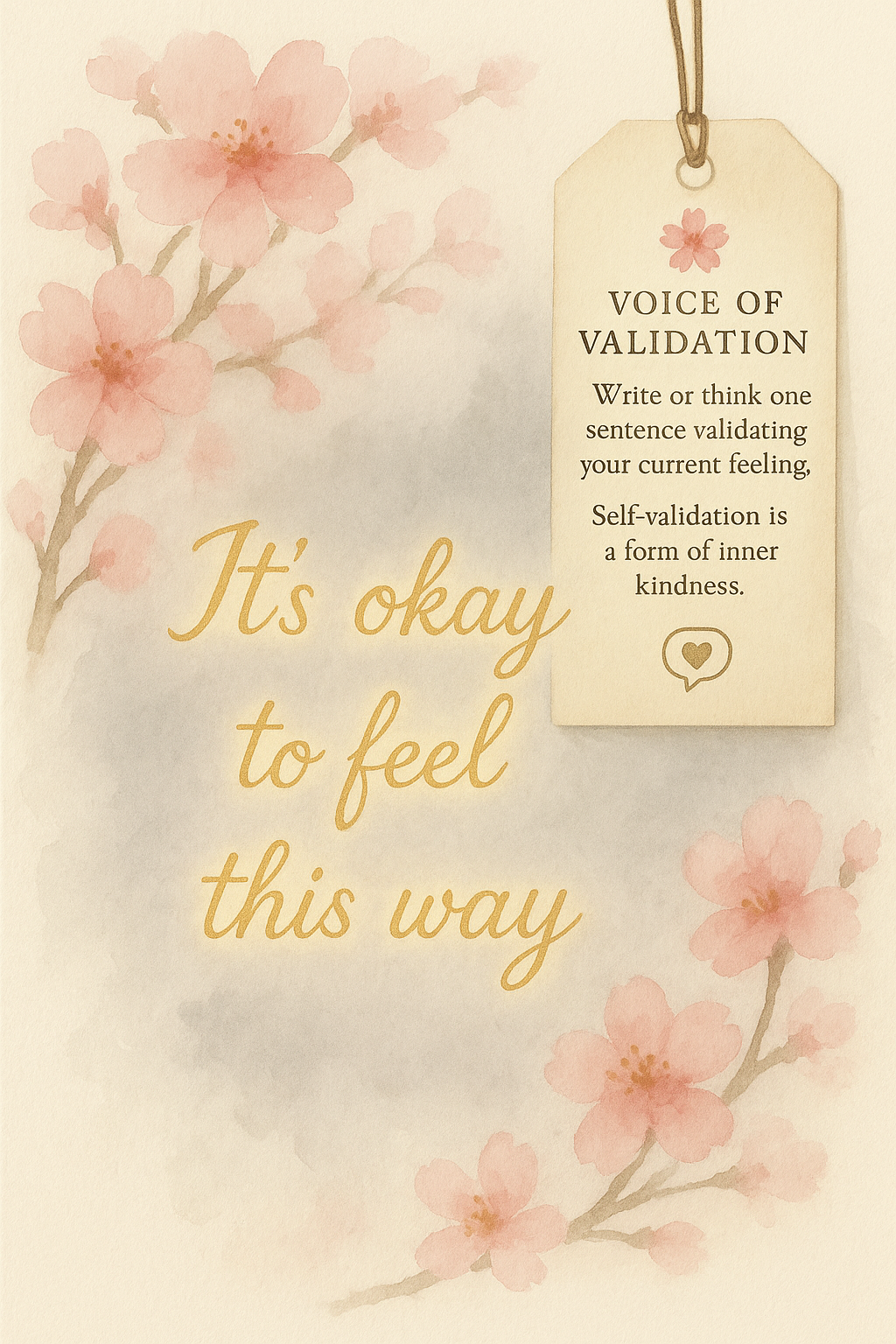 Write 1 Sentence Self-Validation Image