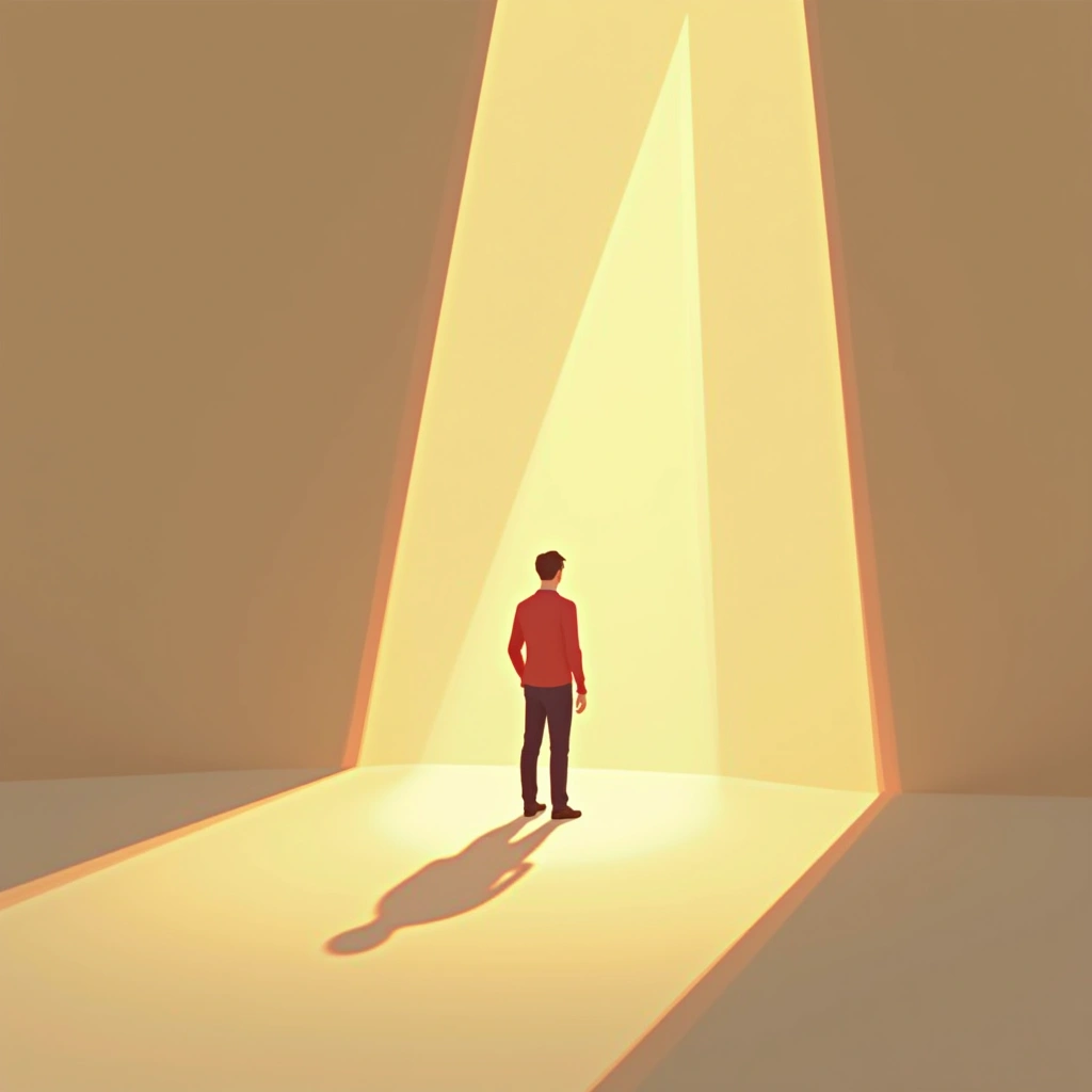 Self-Effacing Presentation Image