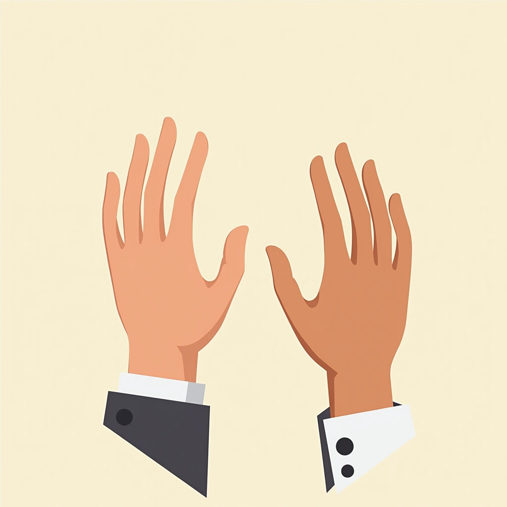 Hands-on communication style Image