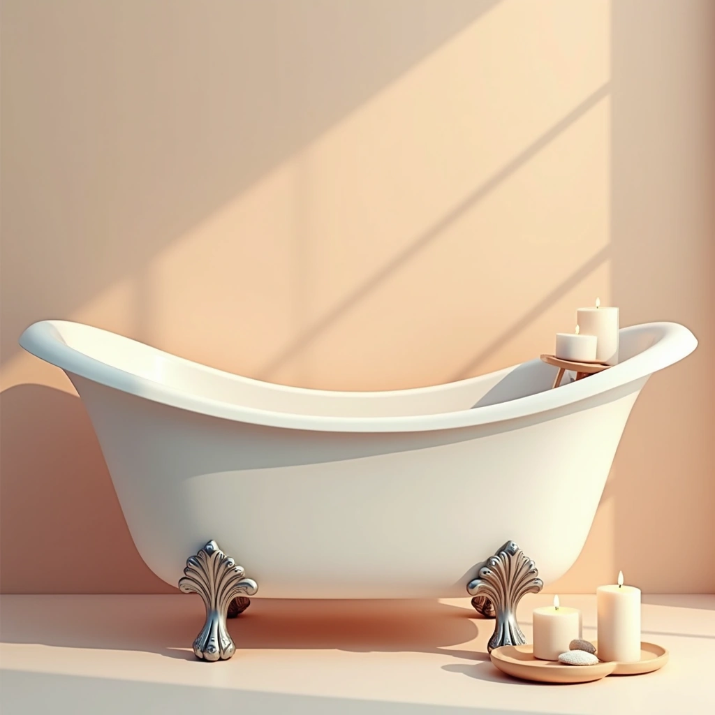 Evening Epsom Salt Bath Image