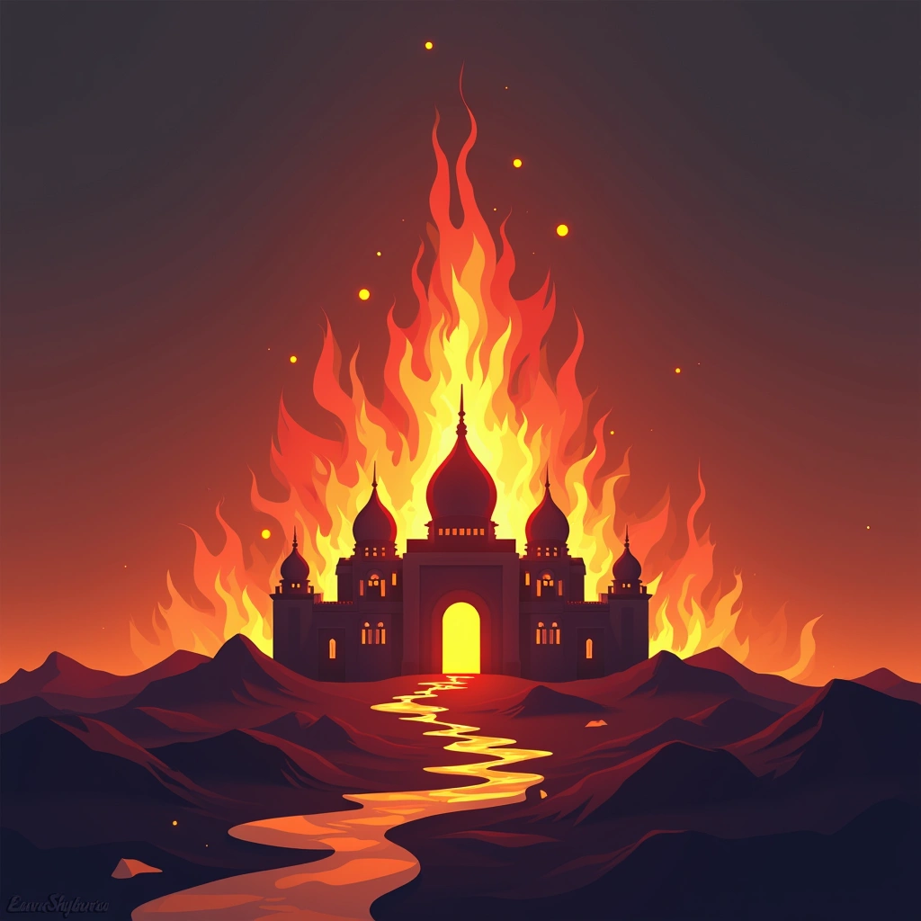 Burn conquered leaders' homes Image