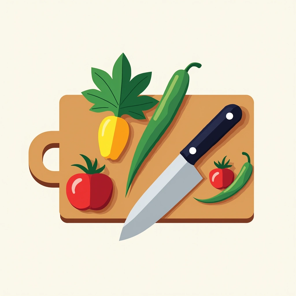 Vegetarian Meal Preparation Image