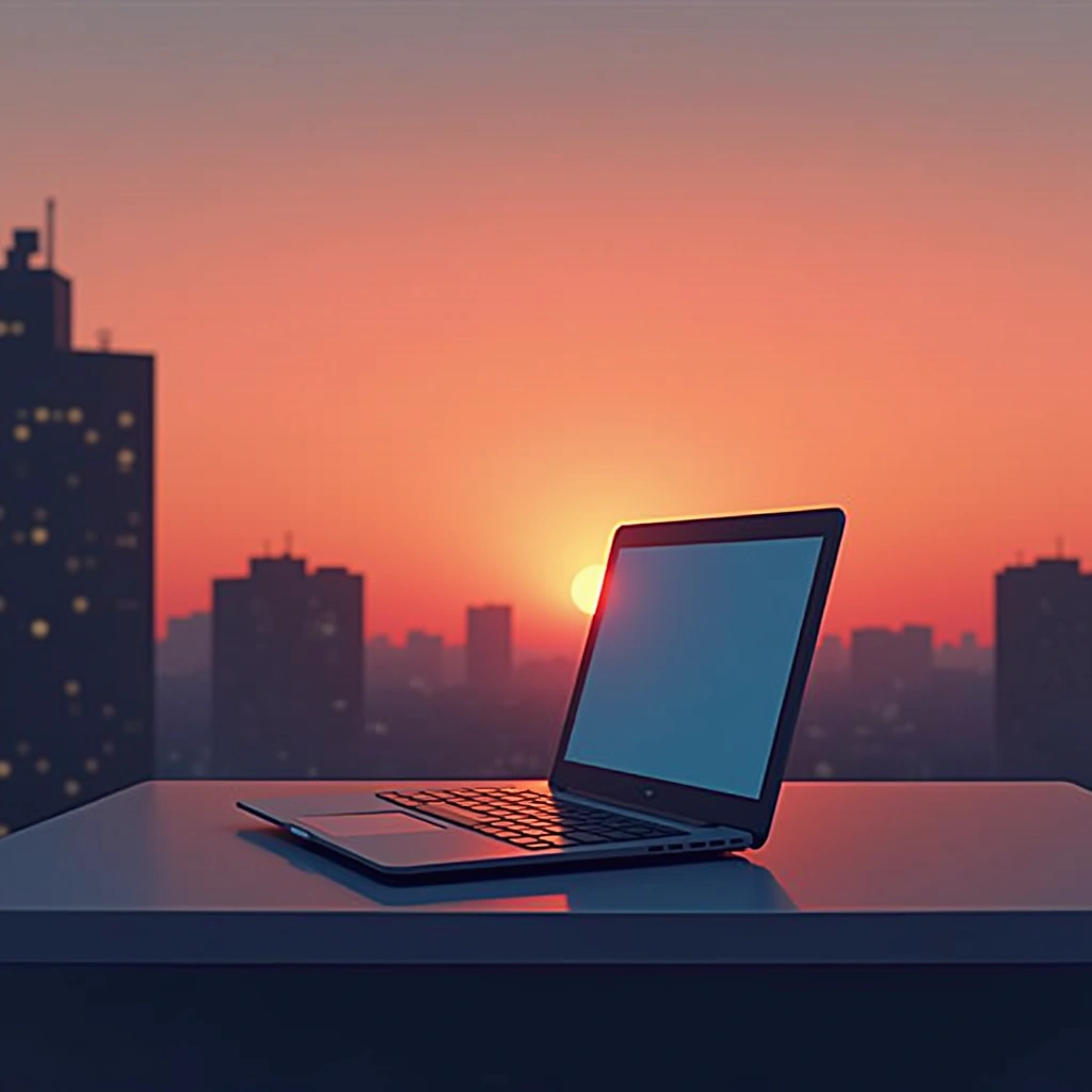 Digital sunset ritual Image