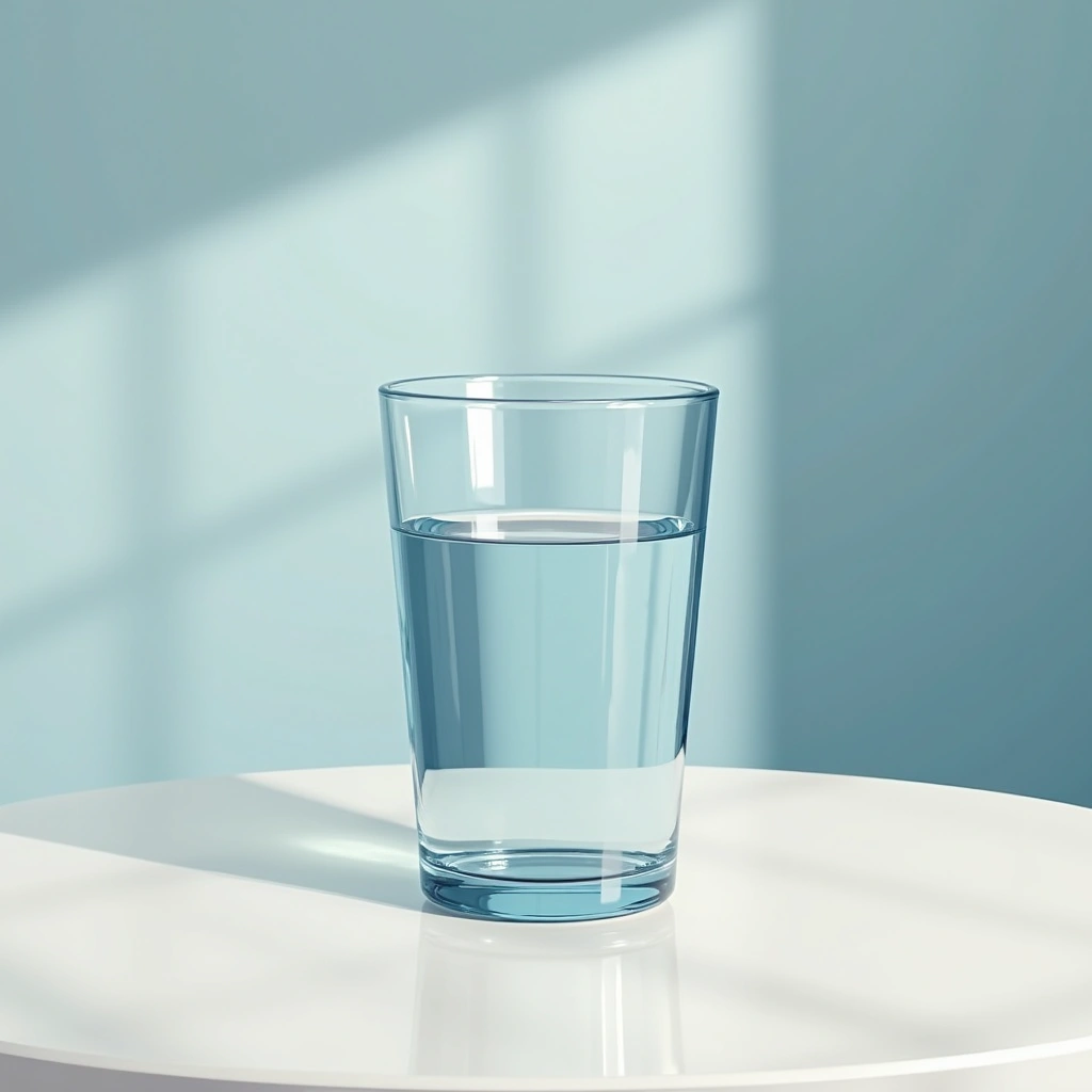 Early morning hydration Image