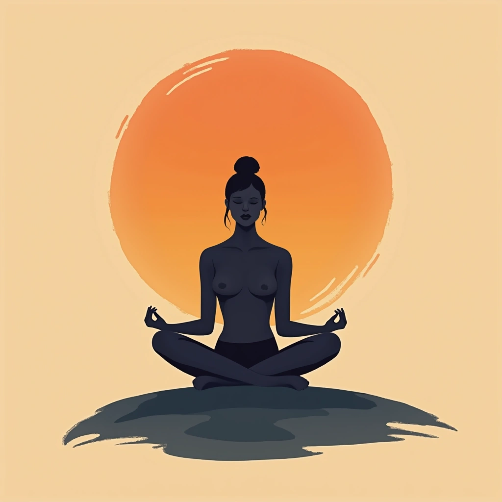 Early morning meditation Image