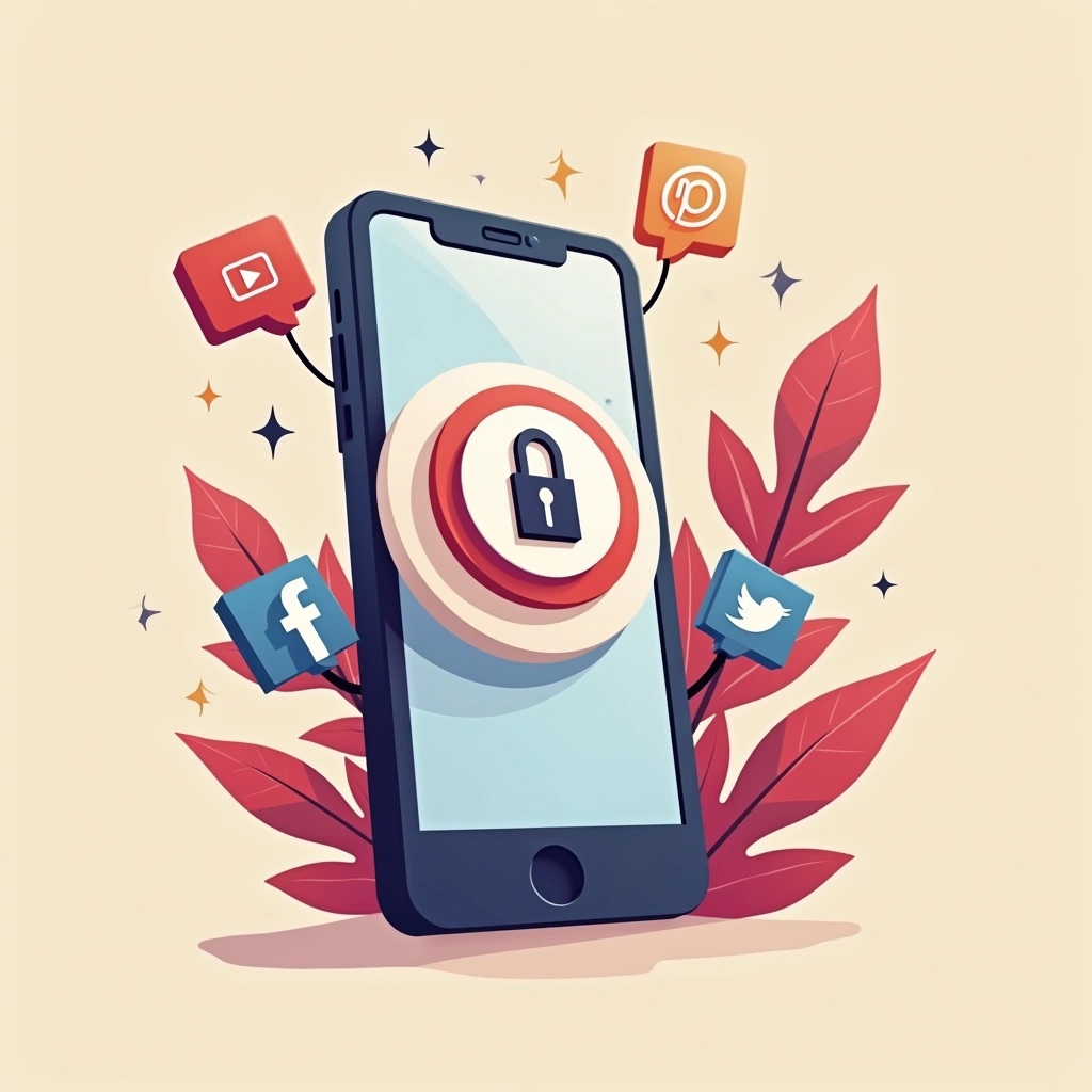 Mindful social media usage Image