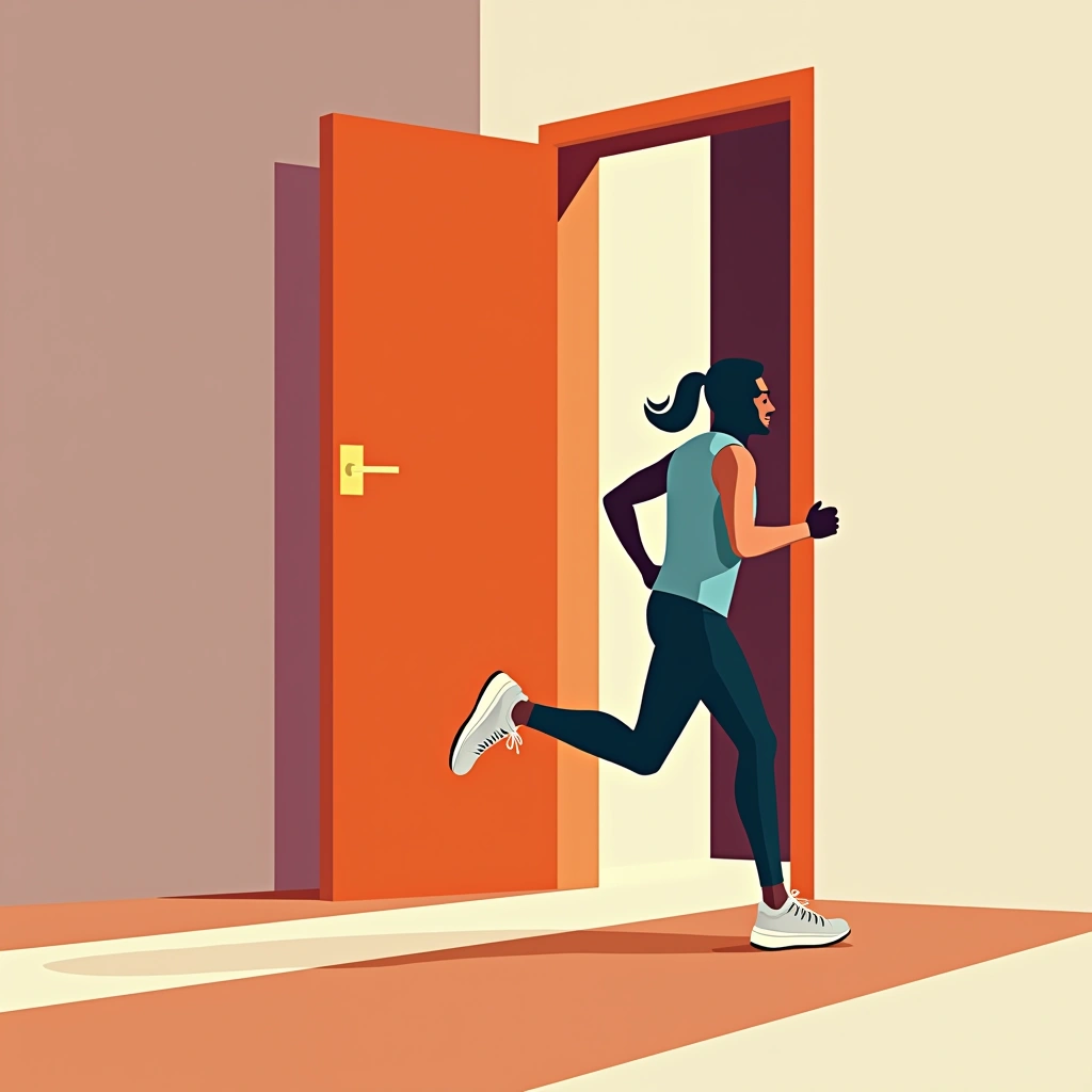 Evening physical decompression Image