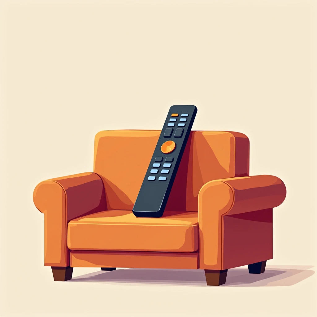 Evening media unwinding Image